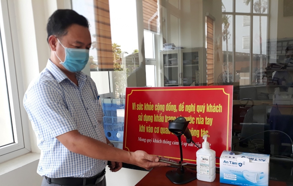 Tất cả địa điểm tập trung đông người trên địa bàn Quảng Nam đều phải khai báo y tế điện tử (Ảnh: CTV)