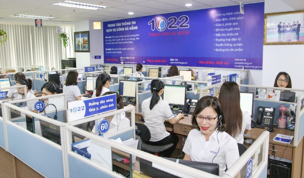 TP Đà Nẵng ứng dụng hiệu quả Tổng đài 1022 trong tiếp nhận, giải quyết thông tin từ người dân, doanh nghiệp (Nguồn 1022.vn) 
