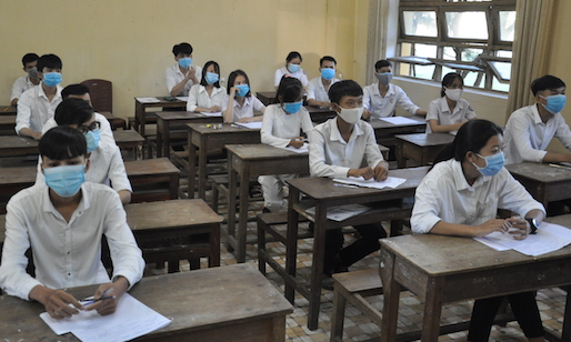 Quảng Nam: Bắt buộc khai báo y tế trước khi tham gia kỳ thi tốt nghiệp THPT