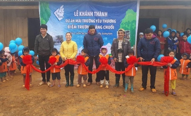 Khánh thành và bàn giao điểm trường Răng Chuỗi, Thôn 2, xã Trà Tập