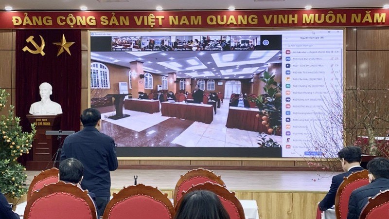 Hội nghị sơ kết học kỳ I và triển khai nhiệm vụ học kỳ II năm học 2021-2022