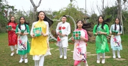 Học sinh trường THCS Thành Công hào hứng với “Gala chào Xuân” online