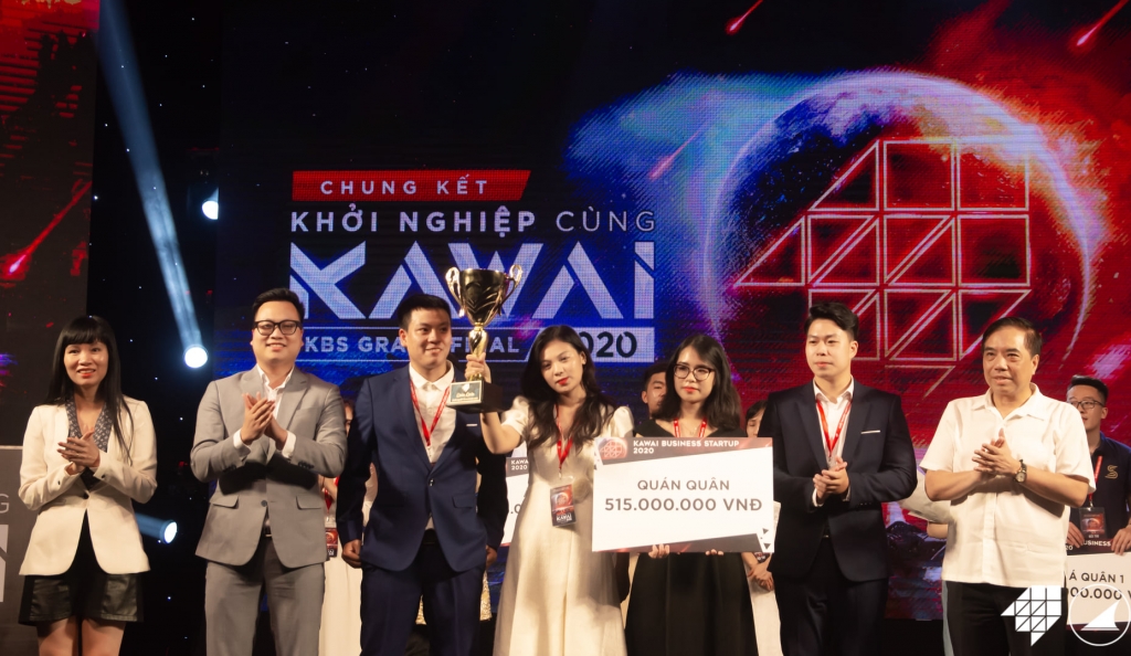 Quán quân Khởi nghiệp cùng Kawai 2020