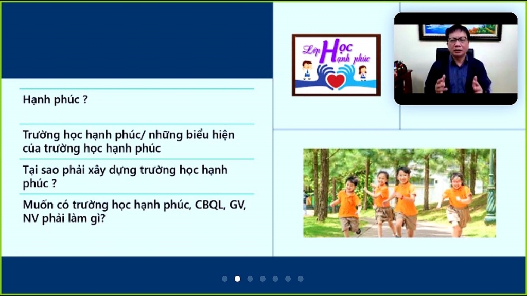 Những câu hỏi về trường học hạnh phúc được đặt ra, từ đó các thầy, cô sẽ hiểu rõ cốt lõi vấn đề