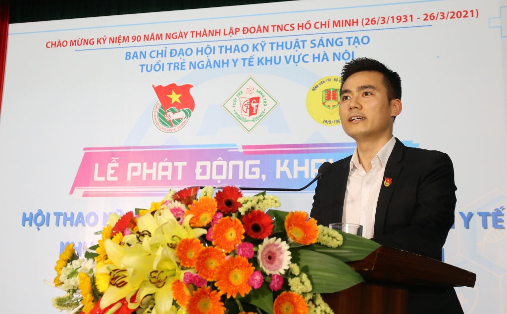 Đồng chí Lý Duy Xuân, Phó Bí thư Thành đoàn Hà Nội triển khai Quy chế, kế hoạch Hội thao