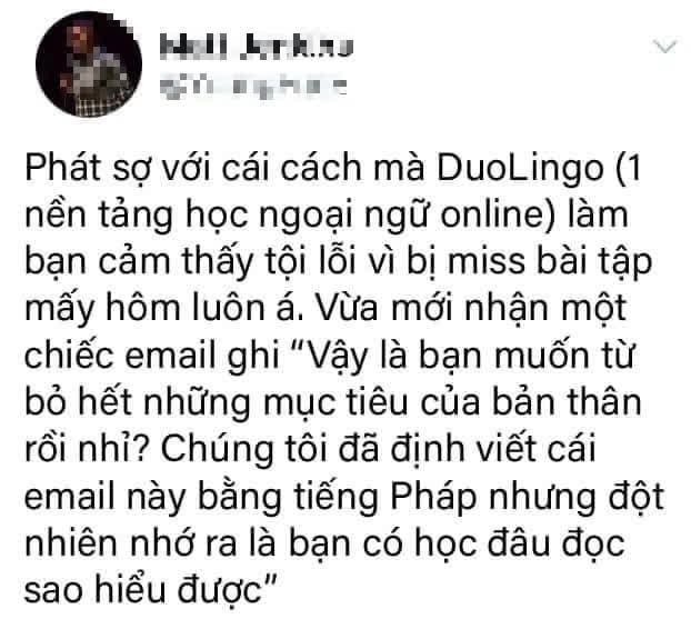 Không ít bạn trẻ đã phàn nàn với cahcs nhắc nhở học của ứng dụng này