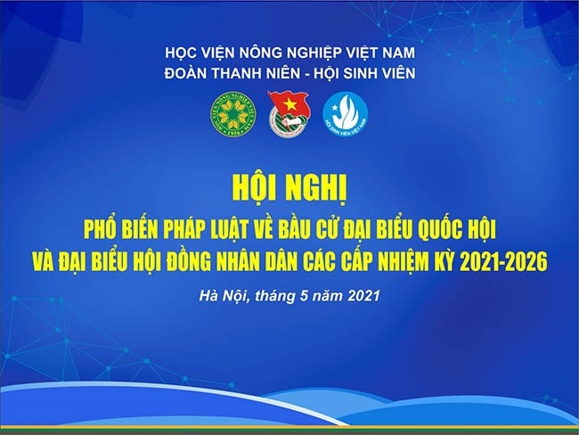 Đoàn viên, sinh viên Học viện Nông nghiệp Việt Nam với “Cử tri trẻ - Lá phiếu trách nhiệm”