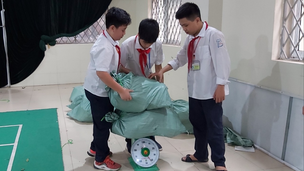 Những mô hình ý nghĩa chào mừng kỷ niệm 80 năm thành lập Đội
