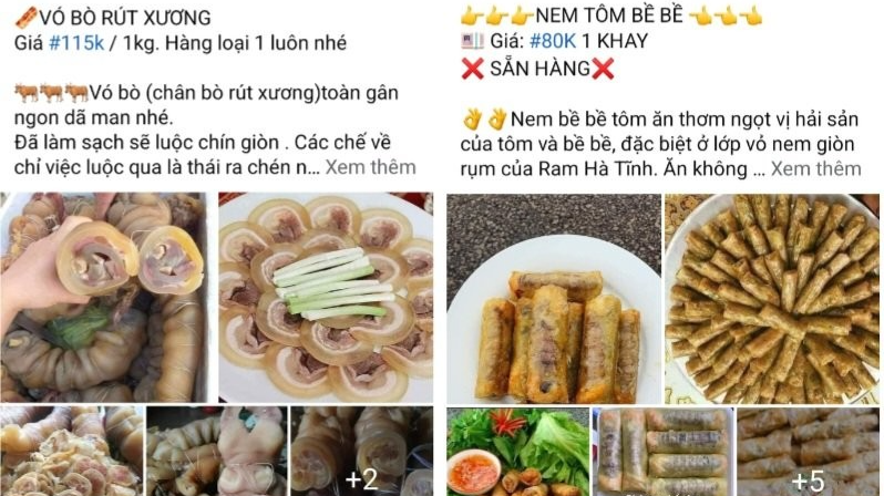 Thực phẩm online luôn sôi động