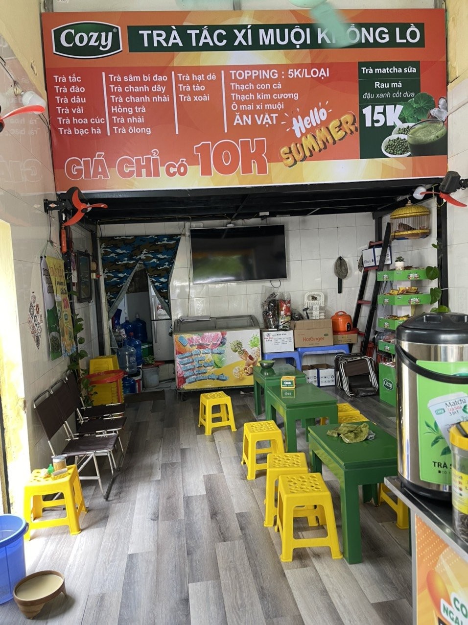 “Trà Cozy - ly khổng lồ Take Away” mô hình kinh doanh đầu tư ít, hồi vốn nhanh