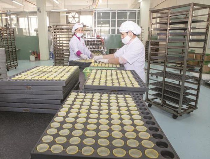 Dây chuyển sản xuất bánh kẹo của Công ty Cổ phần Bánh mứt kẹp Bảo Minh