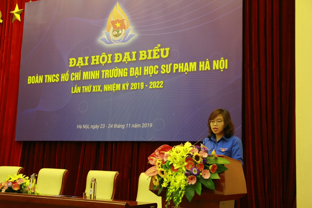 Bí thư Đoàn trường Đại học Sư phạm Hà Nội đã có 10 năm gắn bó với Đoàn