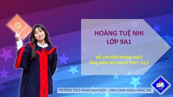 Nhiều bạn đỗ trường chuyên với điểm số cao
