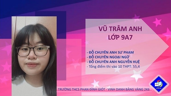 Vượt qua khó khăn do dịch bệnh, nhiều em vẫn cố gắng học tập đạt thành tích cao trong kỳ thi