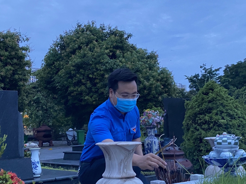 Đồng chí Trần Quang Hưng, Phó Bí thư Thành đoàn Hà Nội