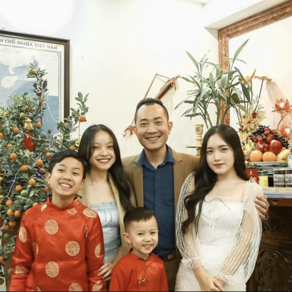 Anh Nguyễn Anh Quân và gia đình