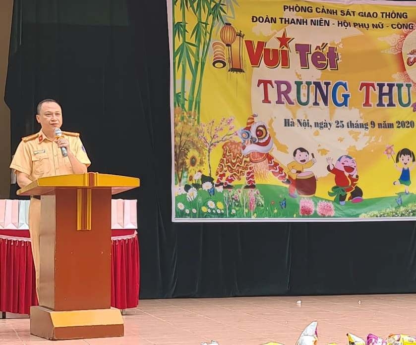 Thượng tá Nguyễn Chí Công – Phó Bí thư Đảng ủy, Phó Phòng Cảnh sát Giao thông