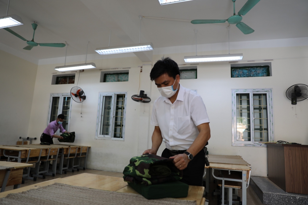 Các trường học chuẩn bị cho phòng cách ly y tế
