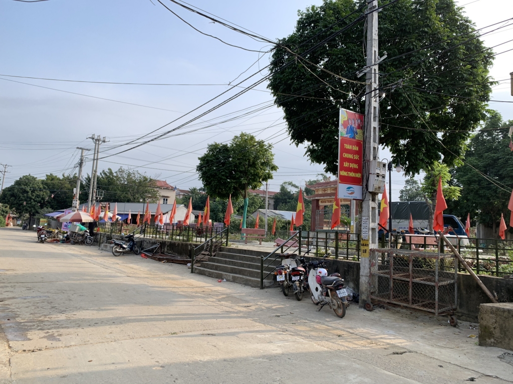 Khu vui chơi, giải trí thuộc xã Yên Bài, huyện Ba Vì được đầu tư theo chương trình Nông thôn mới