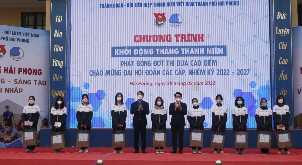 Thành đoàn Hải Phòng khởi động Tháng Thanh niên năm 2022 với chủ đề “Tuổi trẻ sáng tạo”