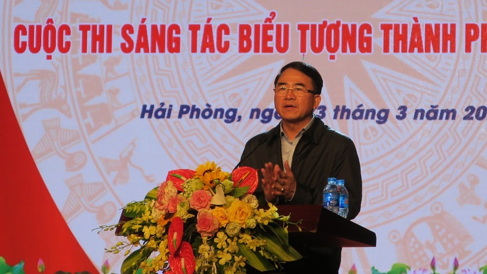 Ông Lê Khắc Nam, Phó Chủ tịch UBND thành phố Hải Phòngphát động cuộc thi