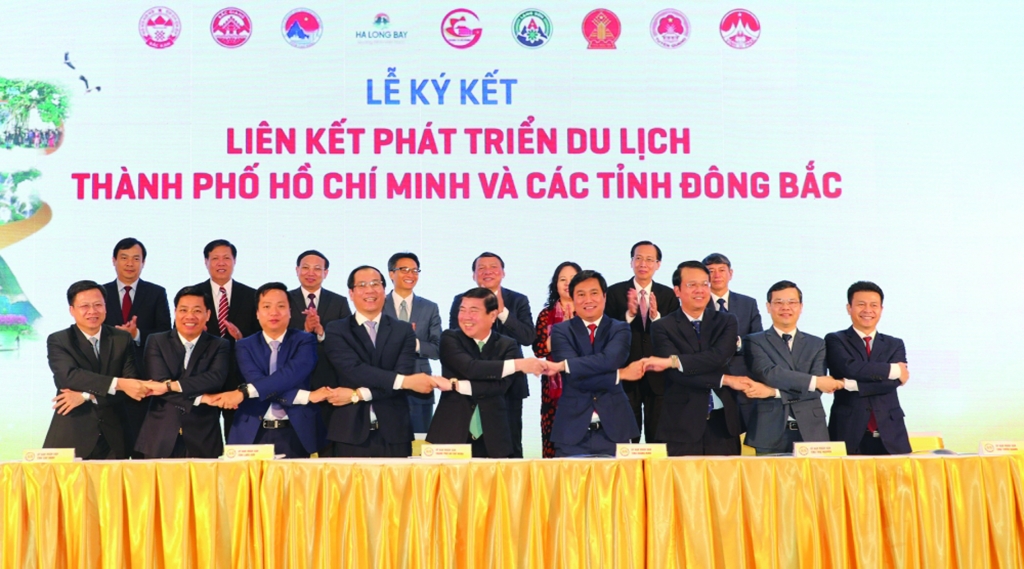 Tỉnh Bắc Giang tham gia ký thỏa thuận liên kết phát triển du lịch với TP Hồ Chí Minh và các tỉnh Đông Bắc
