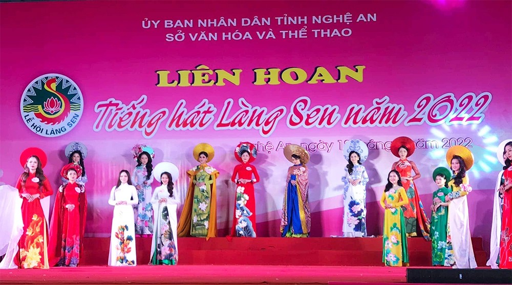 Lễ hội Làng Sen - ngày hội lớn của toàn dân tộc