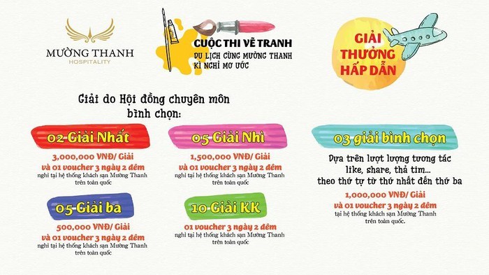 Tập đoàn Mường Thanh phát động tổ chức cuộc thi vẽ tranh về du lịch cho trẻ em