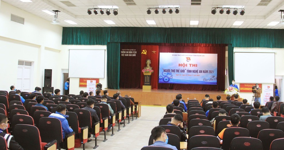 Tỉnh đoàn Nghệ An khai mạc hội thi “Người thợ trẻ giỏi năm 2021”