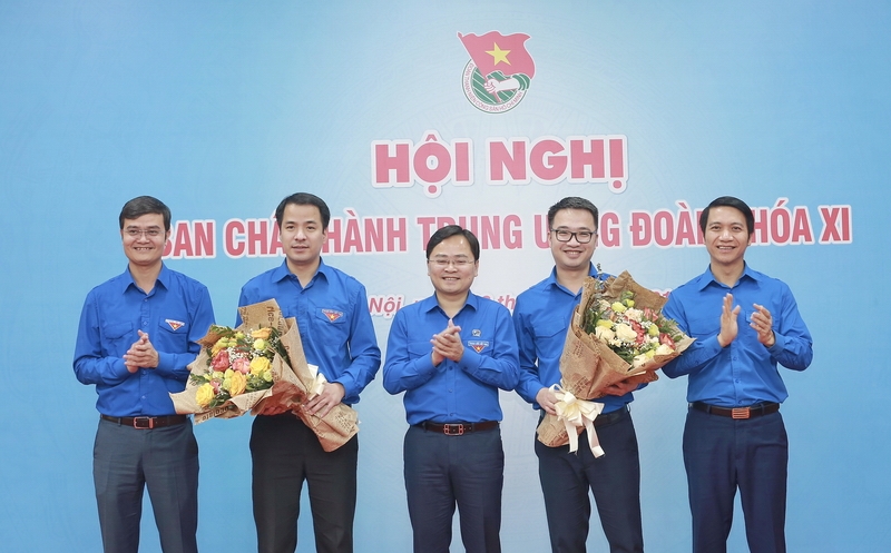 5 đồng chí trong Ban Bí thư Trung ương Đoàn