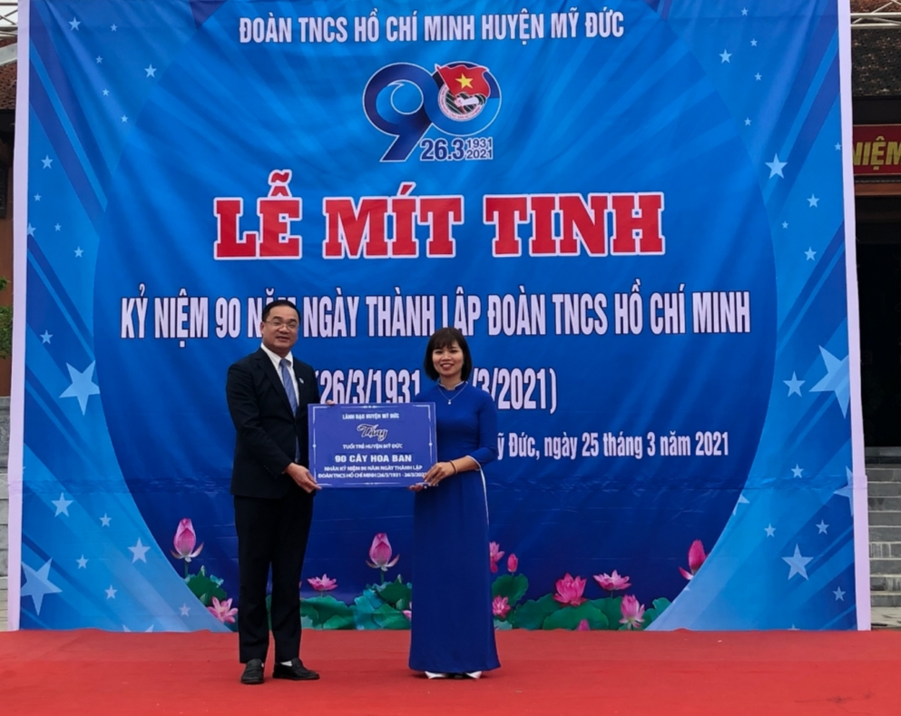 Đồng chí Nguyễn Ngọc Việt luôn quan tâm đến tổ chức Đoàn