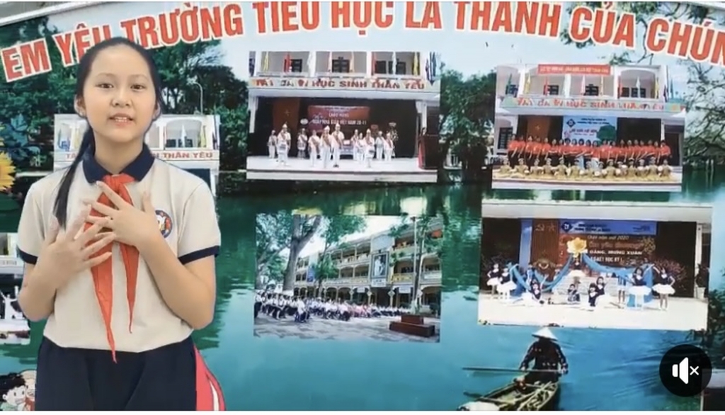 Thiếu nhi quận Đống Đa tham gia hội thi