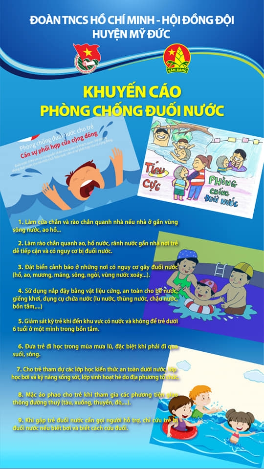 Tuyên truyền các khuyến cáo phòng, chống đuổi nước