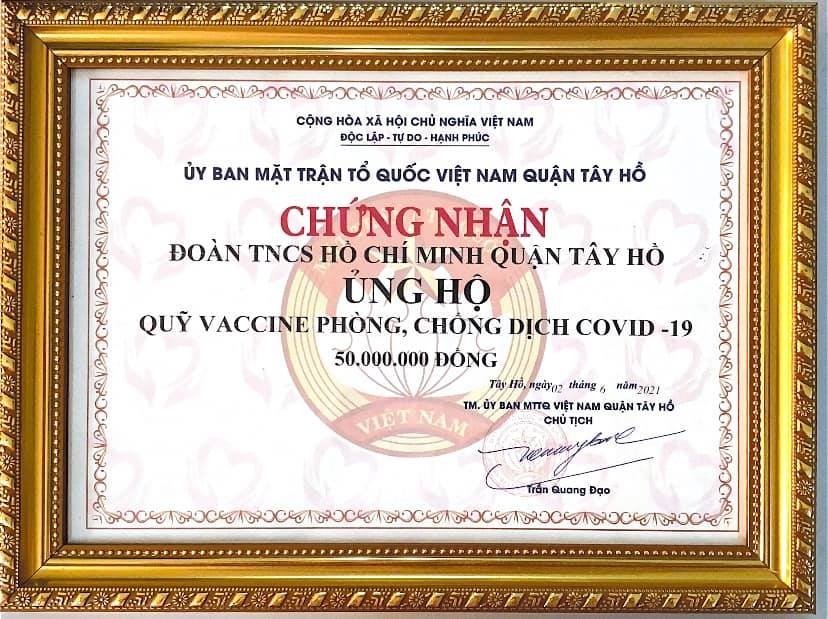 Hoạt động ý nghĩa thể hiện tinh thần của tuổi trẻ