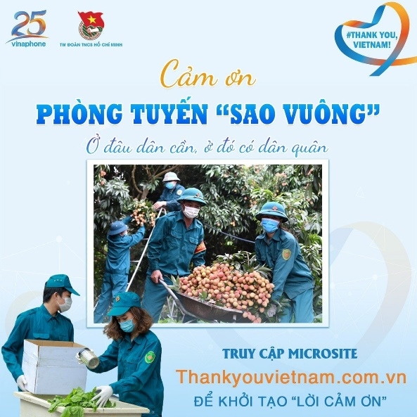 100.000 thông điệp “Thank you, Vietnam!”