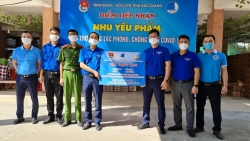 Tuổi trẻ huyện Đan Phượng hỗ trợ Nhân dân Bắc Giang chống dịch