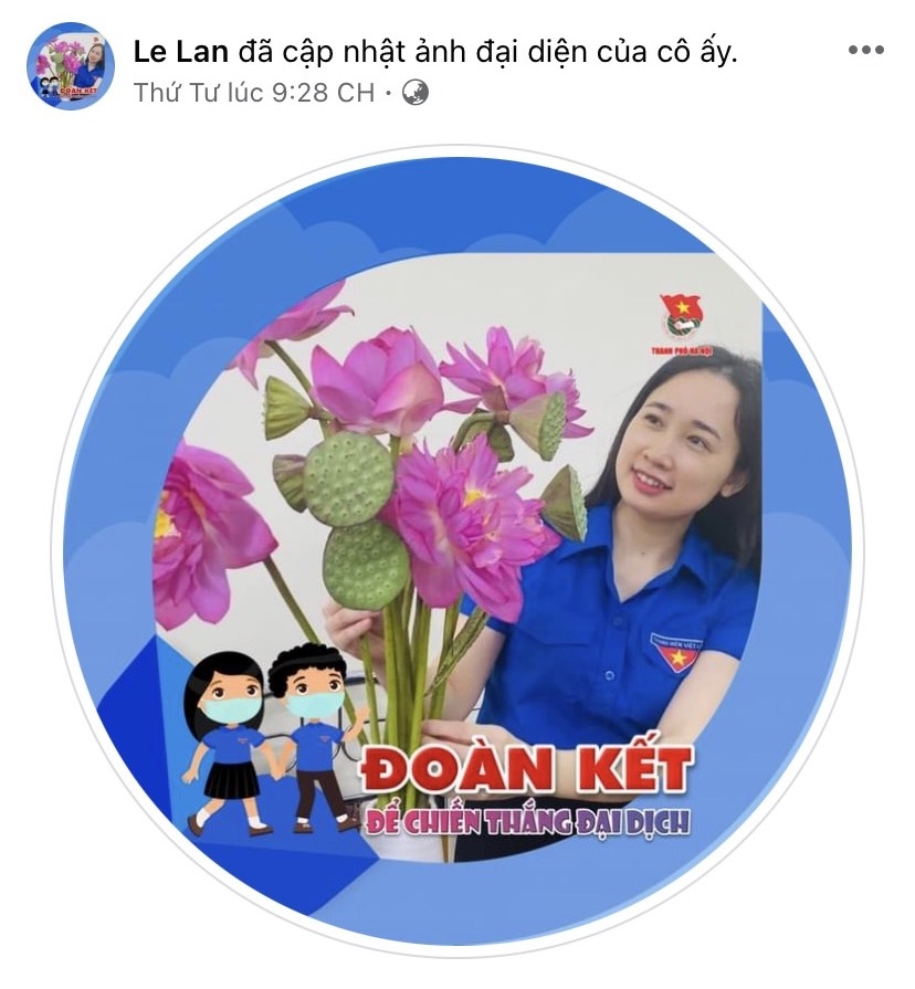 Thanh niên Hà Nội cập nhật ảnh đại diện