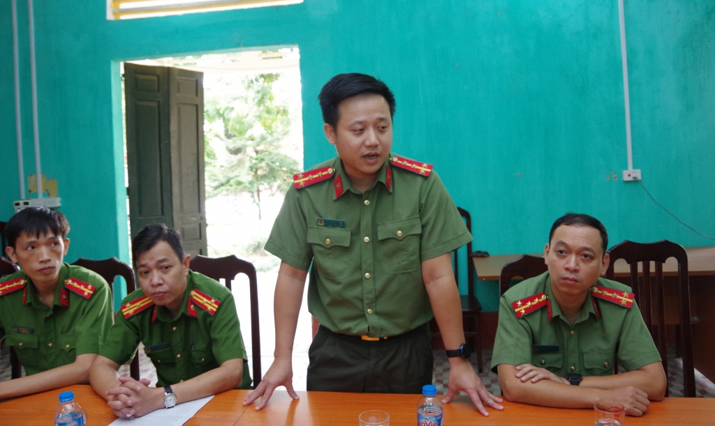 Anh Bùi Mạnh Hùng, Bí thư Đoàn Công an thành phố Hà Nội chia sẻ về chương trình