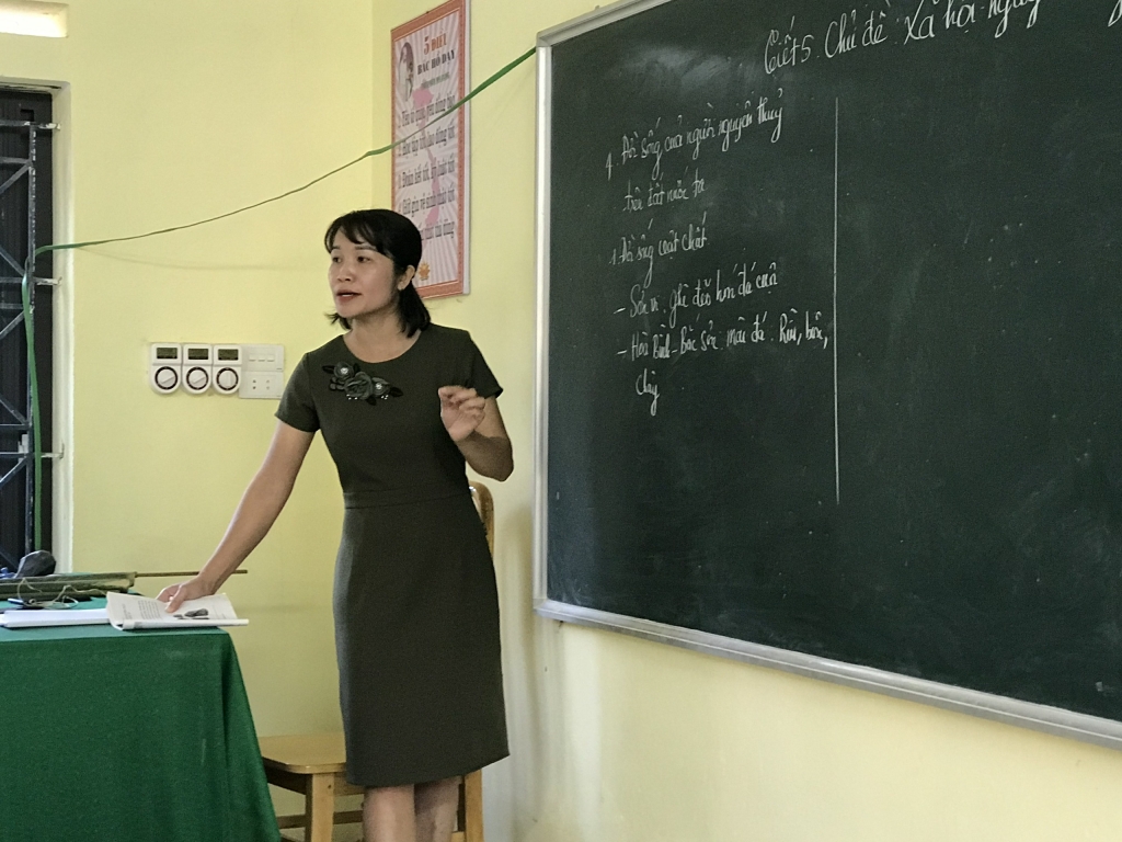 Cô giáo Hà Thị Hội