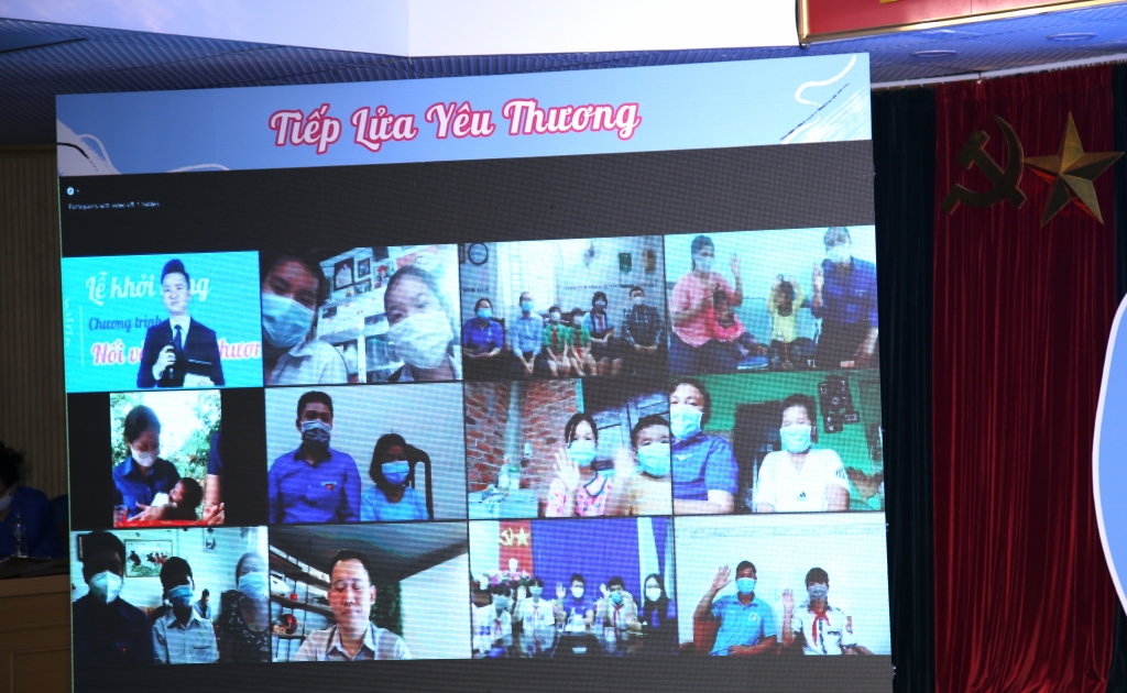 Một số hình ảnh cảm động tại chương trình