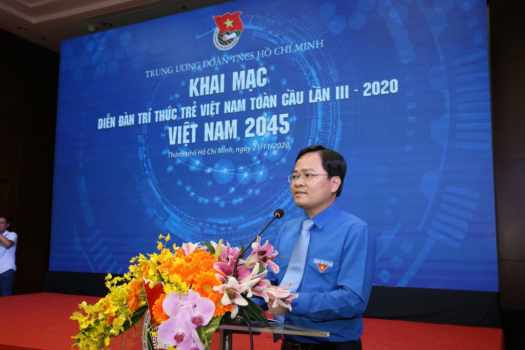 Bí thư Thứ nhất Trung ương Đoàn, Chủ tịch Hội LHTN Việt Nam Nguyễn Anh Tuấn 
