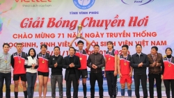 Vĩnh Phúc: Bế mạc “Giải bóng chuyền hơi” chào mừng 71 năm ngày truyền thống học sinh, sinh viên