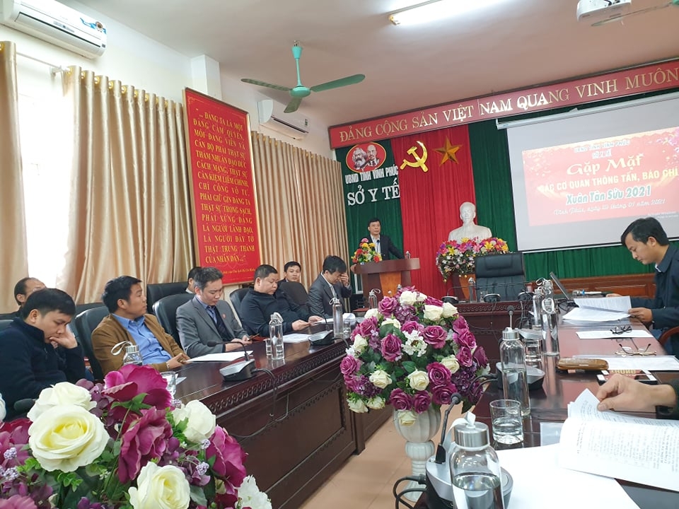 Toàn cảnh buổi gặp mặt các cơ quan báo chí  đồng hành cùng ngành Y tế