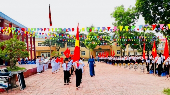Vĩnh Phúc: Trường THCS Hương Canh đổi mới phương pháp dạy học, nâng cao chất lượng giáo dục