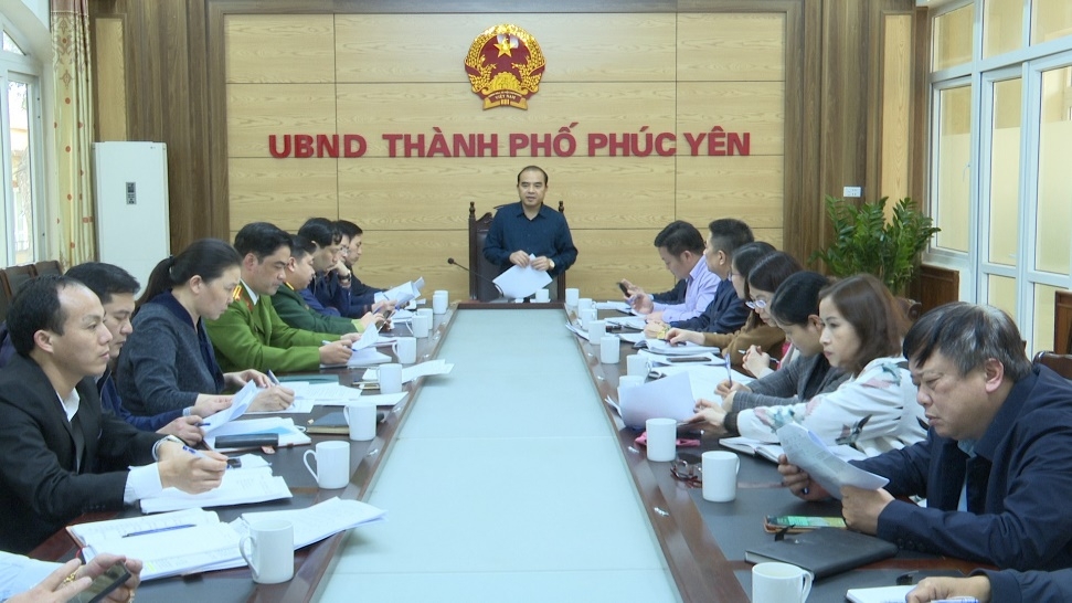 Đồng chi Phan Tiến Dũng, Phó Bí thư Thành ủy, Chủ tịch UBND thành phố nhấn mạnh, cuộc bầu cử đại biểu Quốc hội và đại biểu HĐND các cấp nhiệm kỳ 2021- 2026 là sự kiện chính trị quan trọng của đất nước và của mỗi địa phương. Vì vậy quá trình triển k