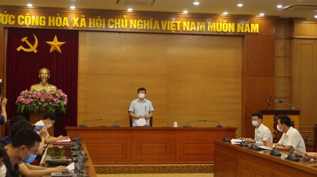 Quang cảnh buổi họp báo