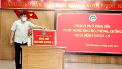 Vĩnh Phúc: Thành phố Vĩnh Yên phát động toàn dân ủng hộ phòng chống dịch Covid-19