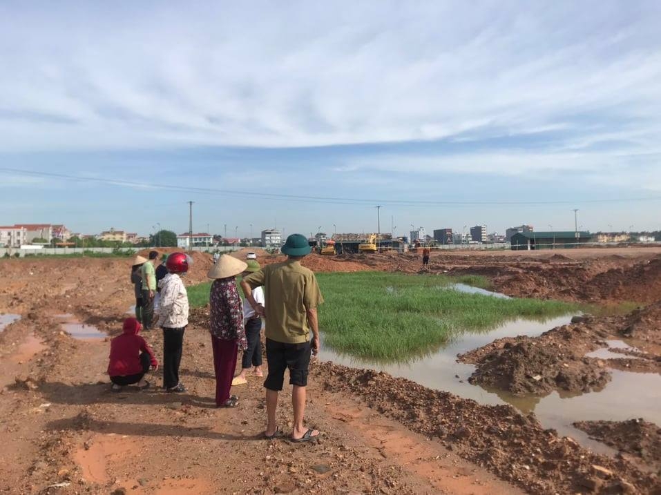 Sẽ cưỡng chế 14 hộ dân tại Dự án khu đô thị mới tại thị trấn Tứ Trưng vào ngày 30/6