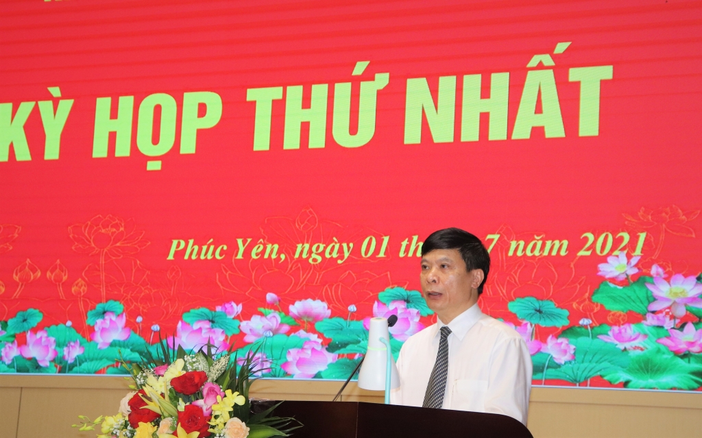 Bí thư Thành ủy Nguyễn Thanh hải phát biểu tại Kỳ họp