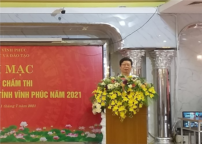 Ông Nguyễn Xuân Trường - Phó Giám đốc Sở GD&ĐT phát biểu chỉ đạo